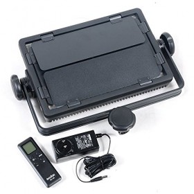 Godox LED-500C Discolour Version 32W Dimple Video Light Lamp Panel with Remote Control for Canon Nikon Pentax DSLR Camera Video Camcorder